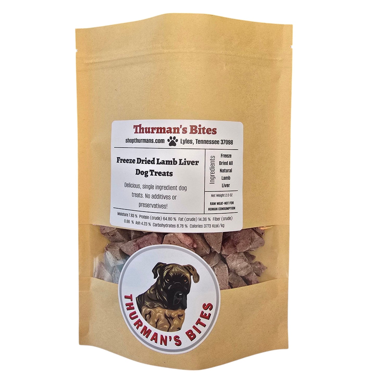 Freeze Dried Goods - Lamb Liver - Dog Treats