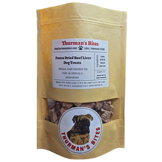 Freeze Dried Goods - Beef Liver - Dog Treats